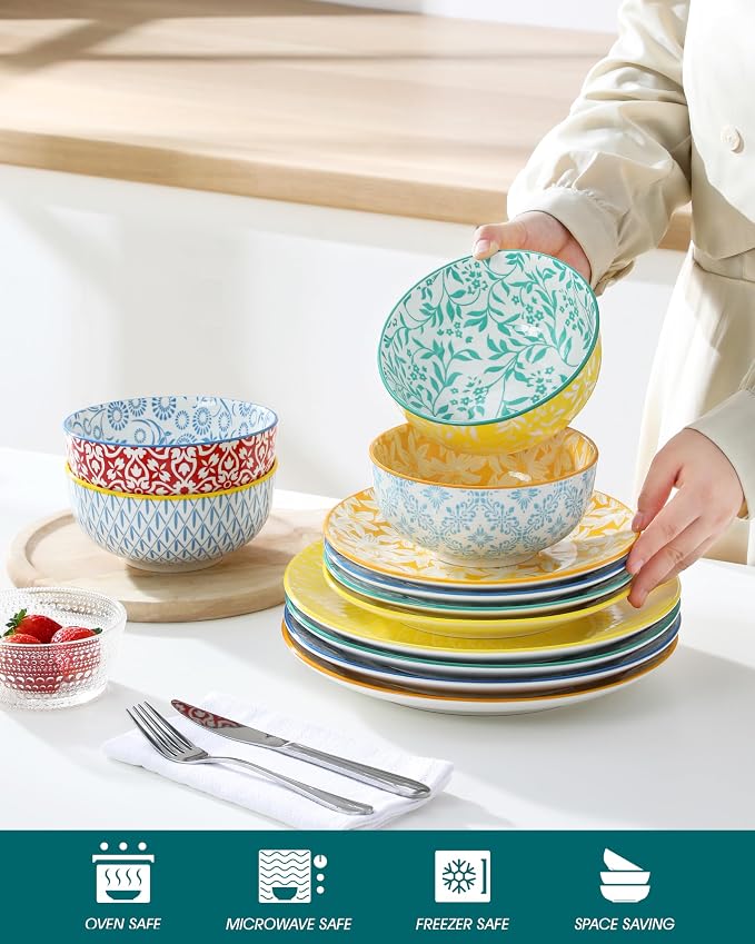 vancasso SELENE Plates and Bowls Set - Image 4