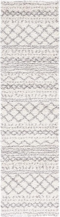 SAFAVIEH Arizona Shag Collection Runner Rug - Image 3