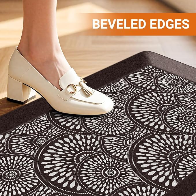 Mattitude 4/5 Inch Kitchen Mat, 20x39in Heavy Duty Ergonomic Comfort Foam - Image 4