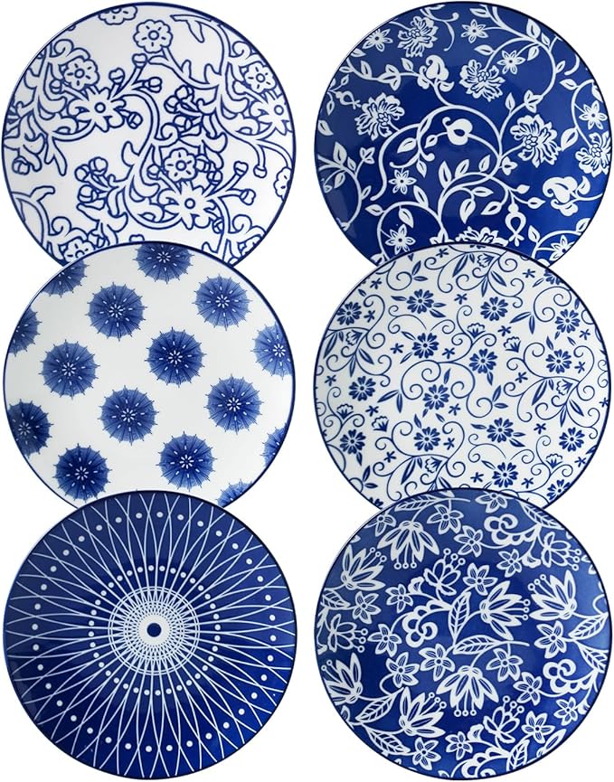 Ceramic Dessert Plates Set by Cerkik