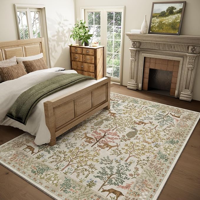 Washable Living Room Area Rug: 8x10 Rugs - Image 2