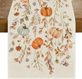 RABUSOFA Fall Table Runner 13x60 Inch Pumpkins Fall Decor by RABUSOFA