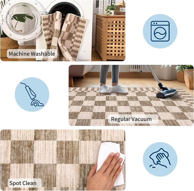 GarveeHome 2.5×10 Kitchen Runner Rug Non Slip, Washable Runner Rug - Image 7