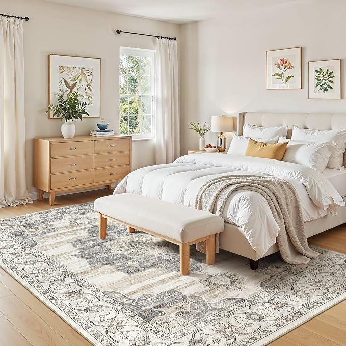 9x12 Washable Area Rug - Image 7