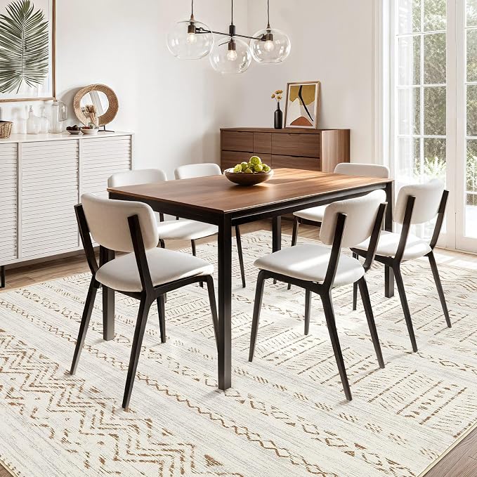 cotiled 12x15 Area Rugs Living Room Rug: Washable Boho Rugs - Image 7