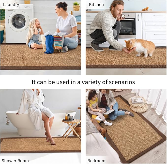YDKGL Kitchen Rugs Non Slip Washable, Super Absorbent Kitchen Mats - Image 7