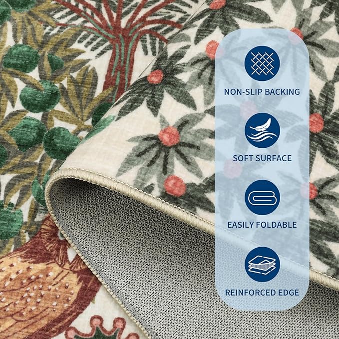 GarveeHome 4x6 Washable Nursery Rug - Image 4