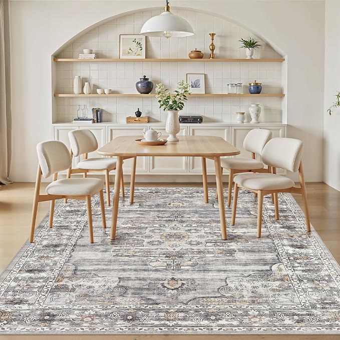 Washable 10x12 Area Rug for Living Room - Image 7