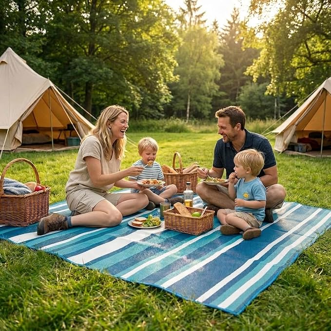 Outdoor Patio Rug Camping Essentials - Image 2