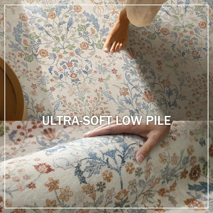 Runner Rug Washable Kitchen Runner: 2'x 6' Rug Runners - Image 5