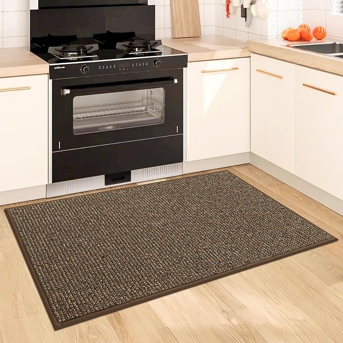 BEQHAUSE Kitchen Rugs and Mats 2PCS, Non-Slip Kitchen Mats - Image 7