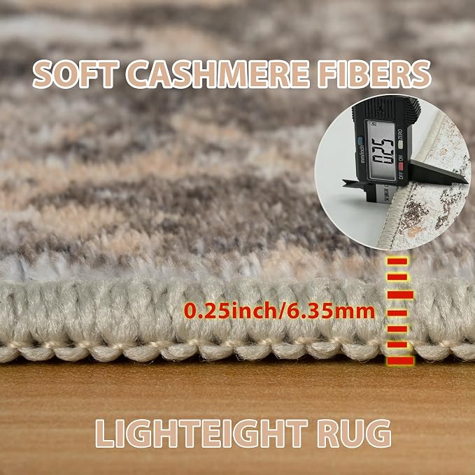 Runner Rug for Hallways Kitchen 2'6"x8' Washable Non Slip: Carpet Non Skid 8ft - Image 6
