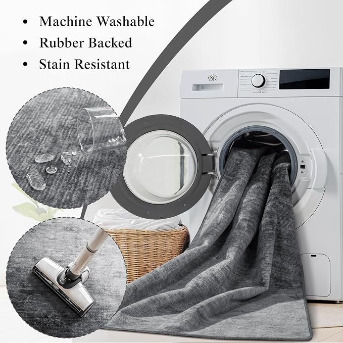 LIANLAM Washable Rug 6x9 Area Rugs - Image 5