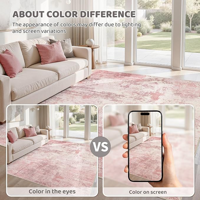 UERMEI 6x9 Area Rug Living Room Rugs - Image 7