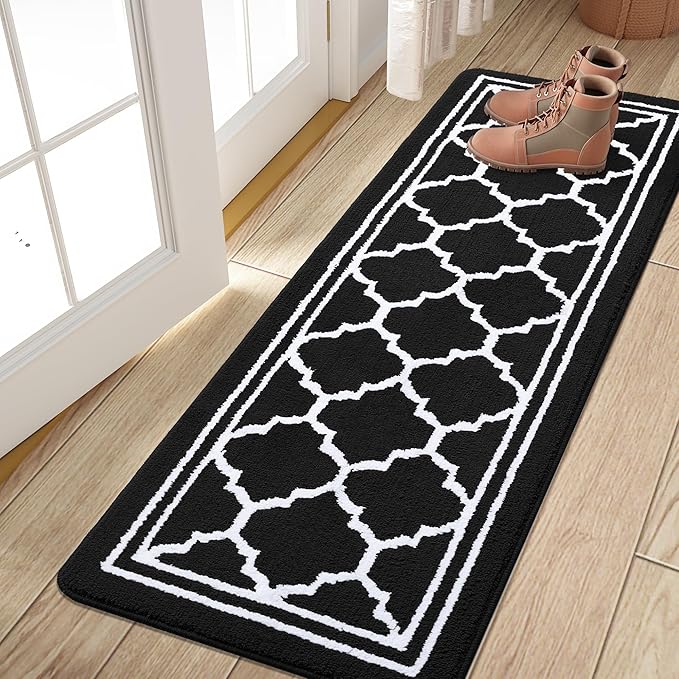 Buganda Runner Indoor Door Mat, Dirt-Resistant and Absorbent Doormat, Low by Buganda