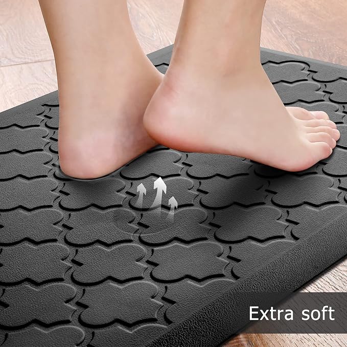 Kitchen Mat Cushioned Anti-Fatigue Floor Mat Water Resistant Non-Skid Kitchen - Image 3