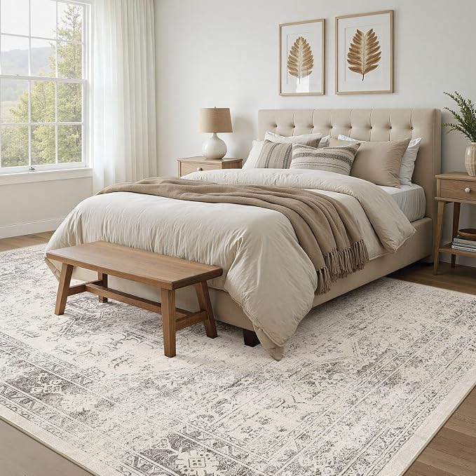 UERMEI 9x12 Area Rug Living Room Rugs - Image 3