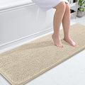 OLANLY Bathroom Runner Rugs 59x20, Extra Soft Absorbent Chenille Bath Rugs by OLANLY