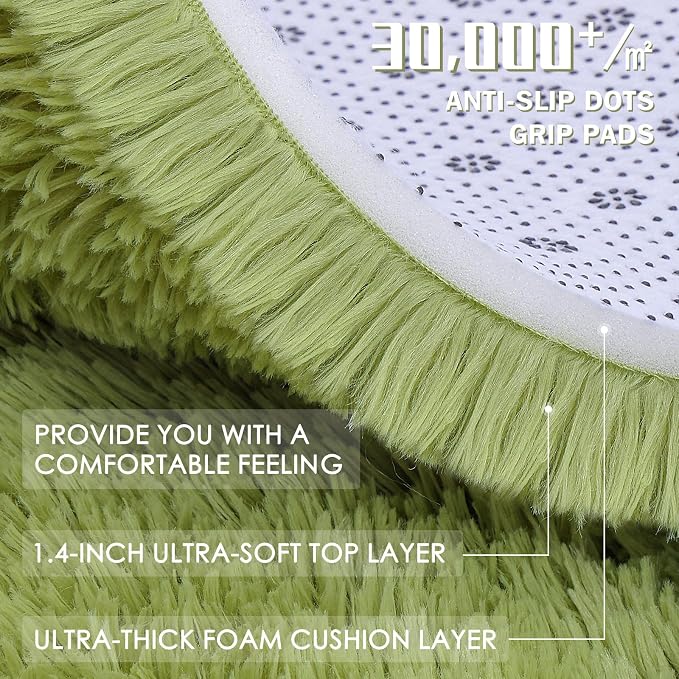 OLANLY 5x7 Machine Washable Large Area Rugs - Image 7