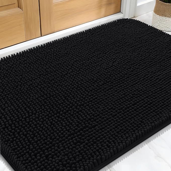 OLANLY Dog Door Mat for Muddy Paws 34x21, Absorbs Moisture and Dirt, Absorbent by OLANLY
