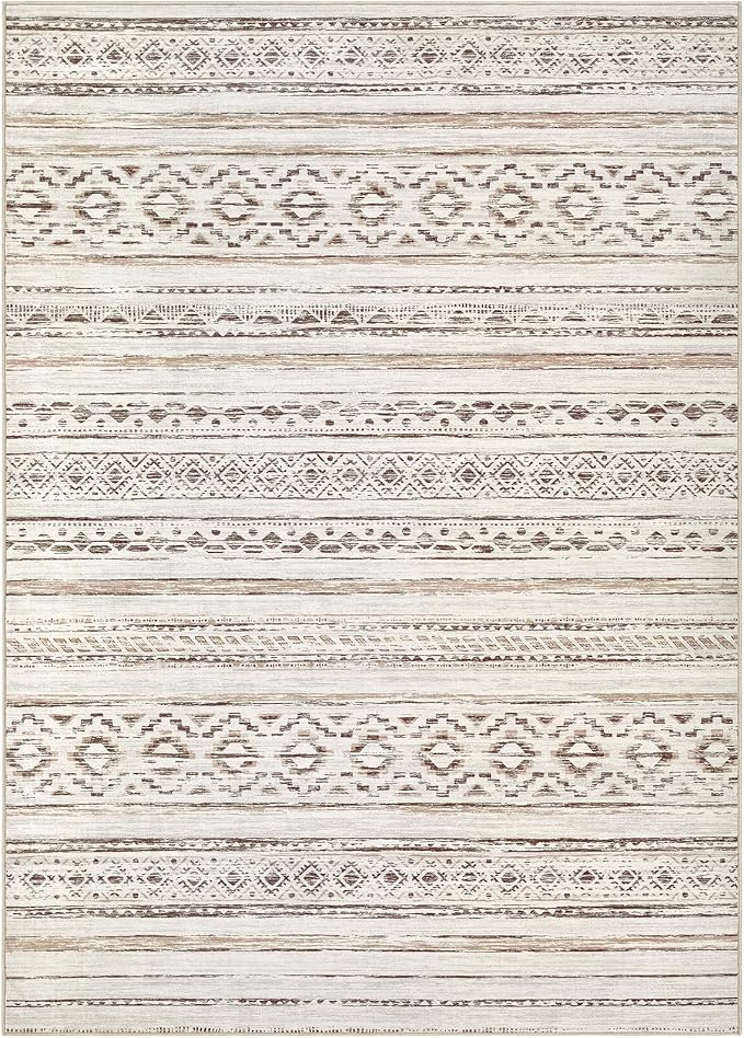 cotiled 10x12 Area Rugs Living Room Rug: Washable Boho Rugs - Image 9