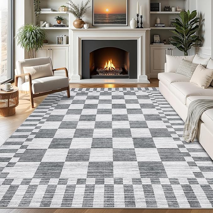 GarveeHome 8×10 Area Rugs for Living Room, Non-Slip Washable Rugs 8x10 by GarveeHome