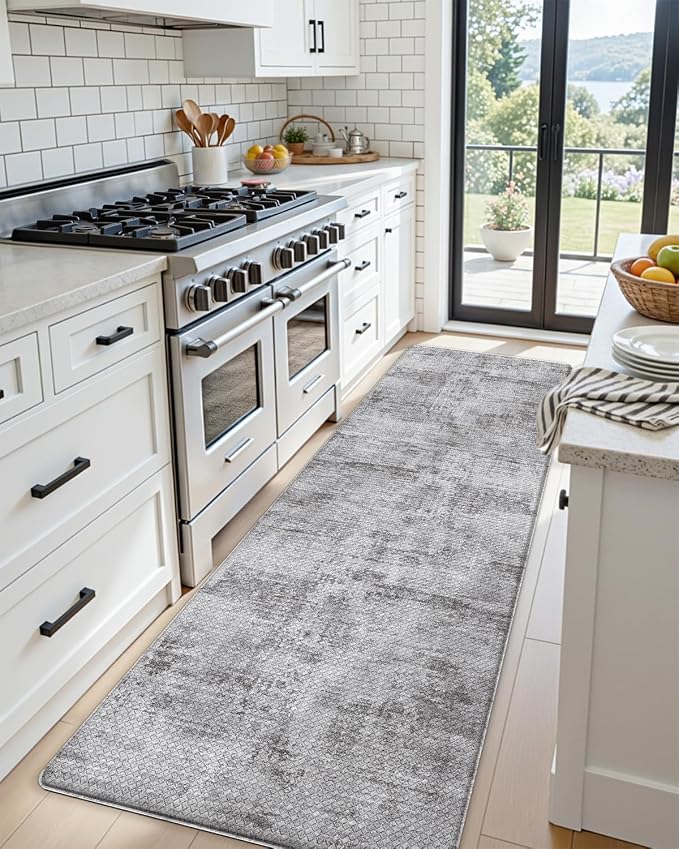 DEXI Kitchen Mats Cushioned Anti Fatigue, 23x59 Floor Padded Runner Rug Non Slip - Image 4