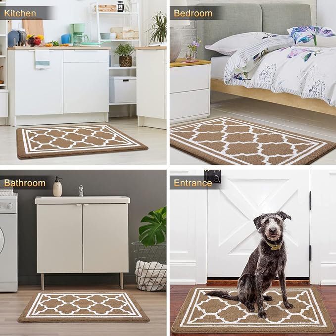 Buganda Runner Indoor Door Mat, Dirt-Resistant and Absorbent Doormat, Low - Image 6
