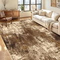 RELEANY Washable Area Rugs 6'x9' Non-Slip Modern Abstract Soft by RELEANY