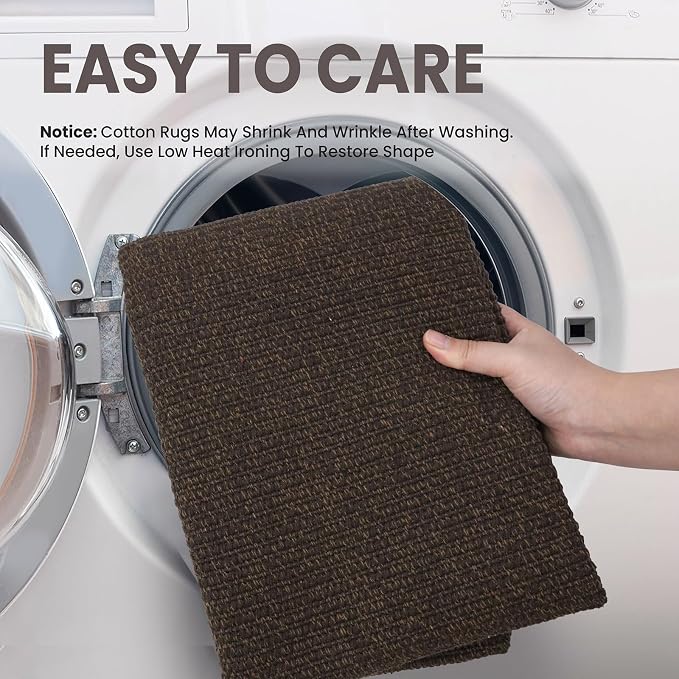 EARTHALL Washable Area Rug 3x5 Ft Non Slip Rugs - Image 3