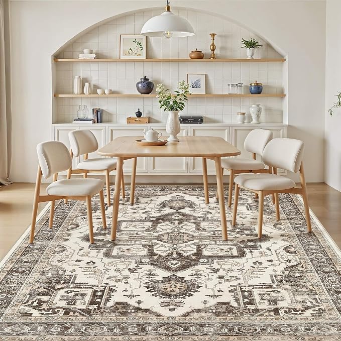 Washable 8x10 Area Rug for Living Room - Image 8