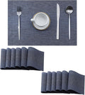 Leetaltree Denim Blue Placemats Set of 12 by Leetaltree-ArtatEveryTable