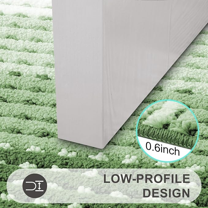 Kitinjoy Indoor Outdoor Door Mat, 47x20 Non-Slip Absorbent Dirt Trapper - Image 4