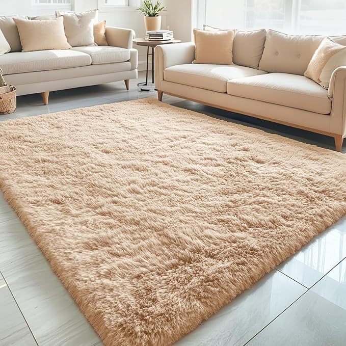 OLANLY 5x10 Machine Washable Large Area Rugs by OLANLY
