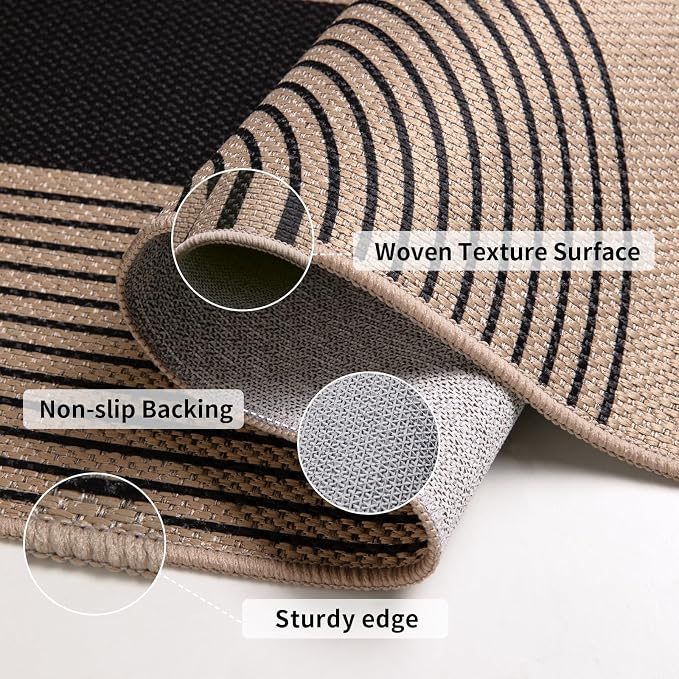 Tangsoo Modern Easy Jute Rug 4x6 - Image 3