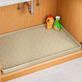 Jin&Bao Waterproof Under Sink Mat 31" x 19", Thick Silicone Mat Cabinet by Jin%26Bao
