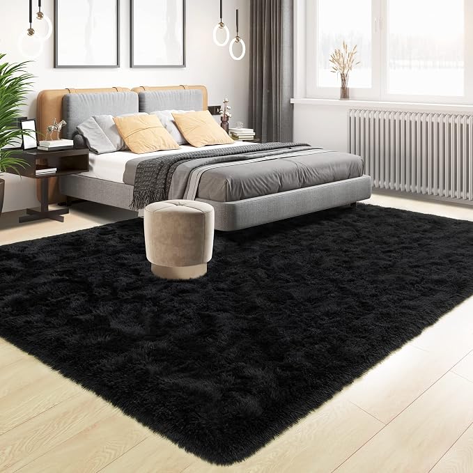 Tepook Super Soft Fluffy Rug for Bedroom, Modern Shaggy Fuzzy Kids Rugs for - Image 2