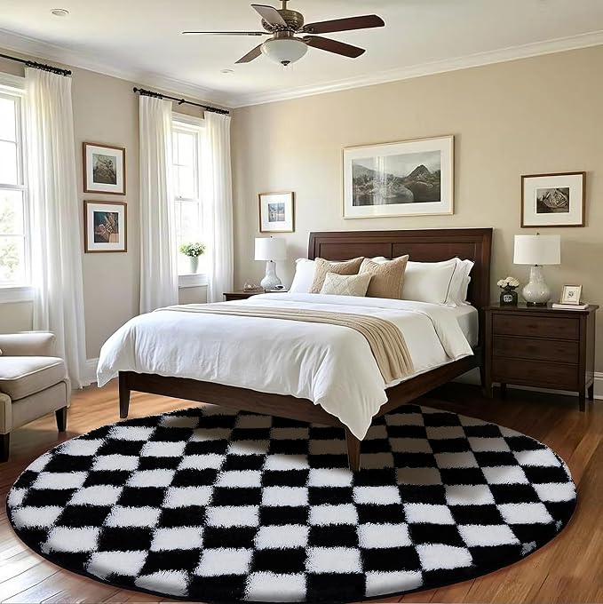 TOOHUB Super Soft Rug, Round Rug - Image 5