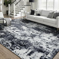 RELEANY Washable Area Rugs 5'x7' Non-Slip Modern Abstract Soft by RELEANY