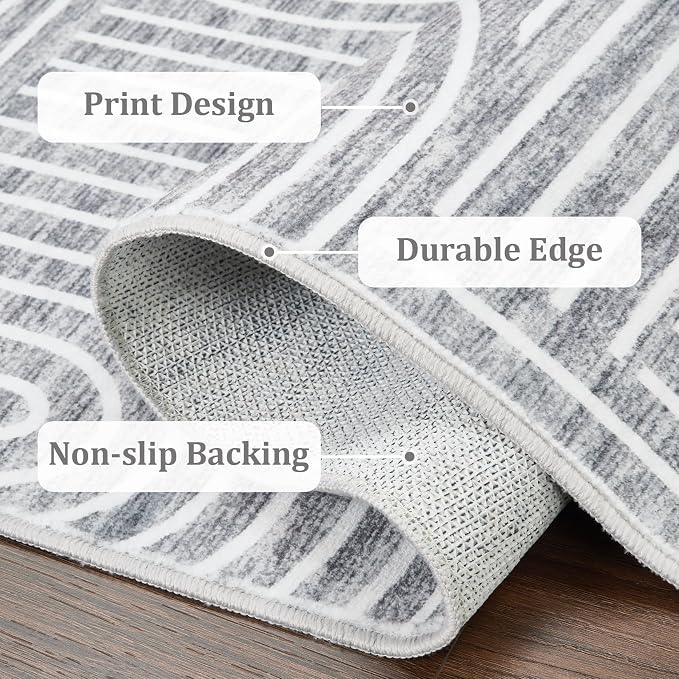 ROYHOME Modern Rug 2.5x8 Runners - Image 8