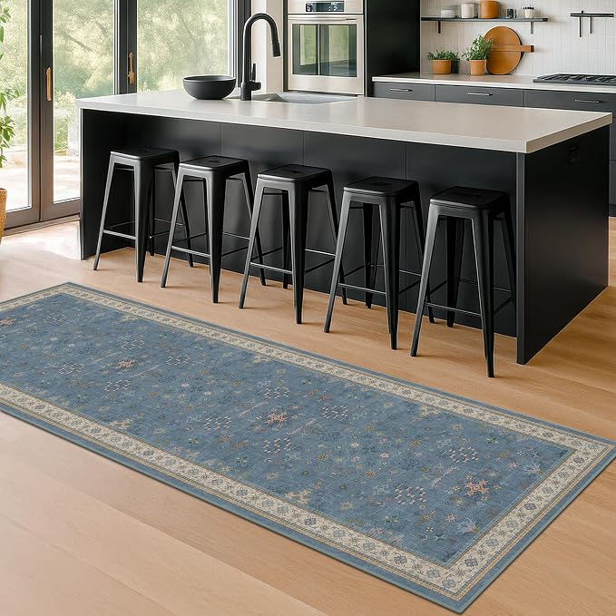 Hazo Haus Boho 2x6 Non Slip Kitchen Rug Runner - Image 8