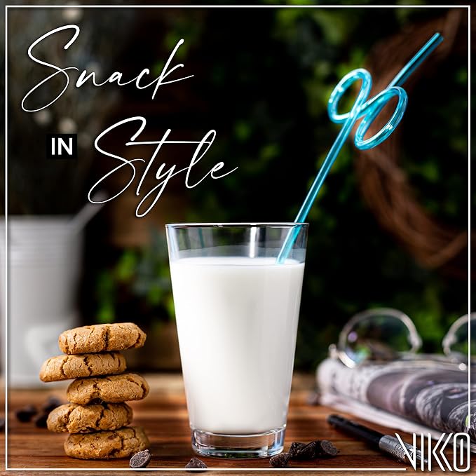 Vikko Drinking Glasses, 9.5 Ounce Water Tumblers, Thick and Durable Tapered - Image 4