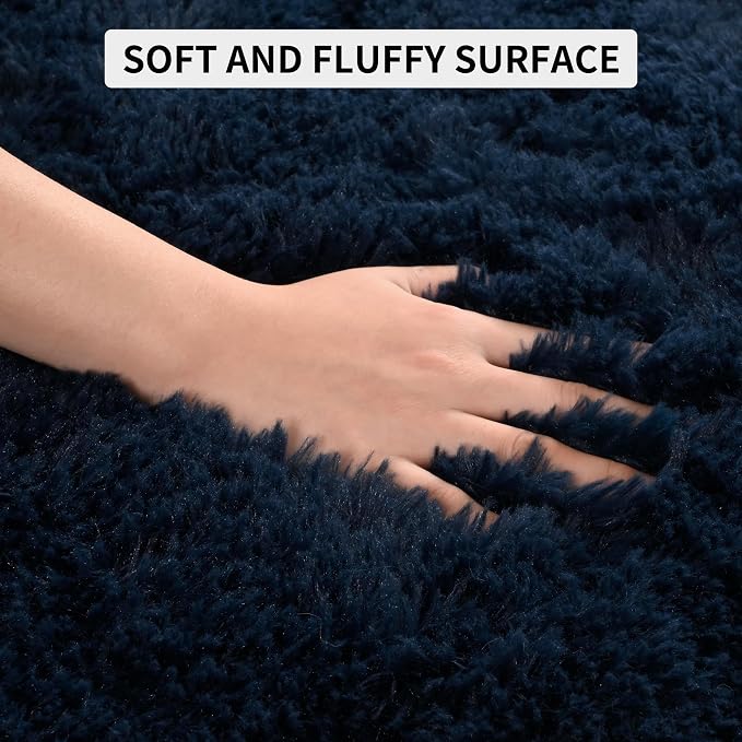 Tepook Fluffy Large Rugs for Living Room, Area Rug 6x9 Soft Carpet for Bedroom - Image 7
