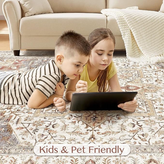 Tortania Area Rug 3x10 Runner Rugs - Image 8