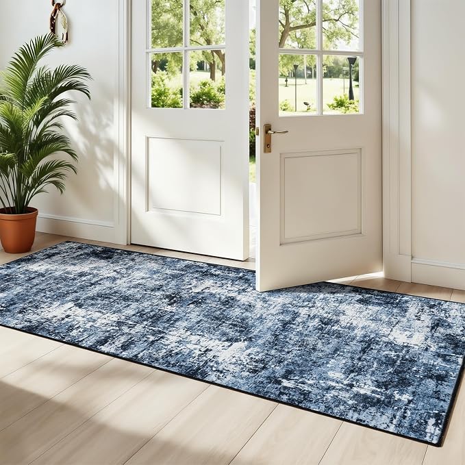 Rugflix 2x6 Runner Rug for Entryway, Kitchen Rugs Soft Non-Slip Washable by RugflixAreaRugs