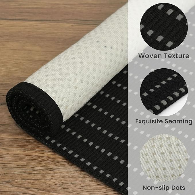 EARTHALL Washable Runner Rug 2x6 Ft Non Slip Runners - Image 5