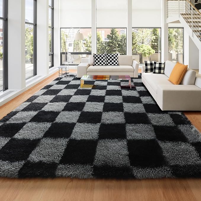KICMOR Large Rugs for Living Room 7x10 Area Rug, Indoor Soft Plush Rug for Kids - Image 5