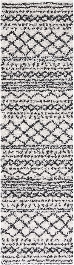 SAFAVIEH Arizona Shag Collection Runner Rug - Image 3