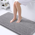 OLANLY Large Bathroom Rugs 45x27, Extra Soft Absorbent Chenille Bath Rugs by OLANLY