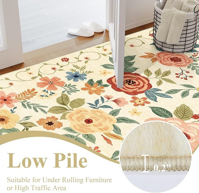 DUKINO Runner Rug, 2.6x8 Kitchen Rug - Image 7